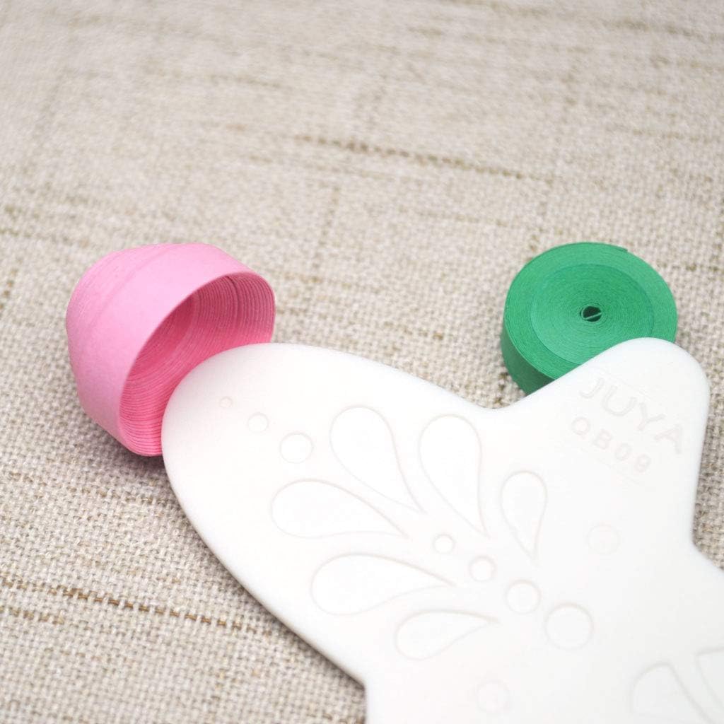 JUYA Quilling Paper and Tools Classic Set QK10 (Pink, Have Glue)