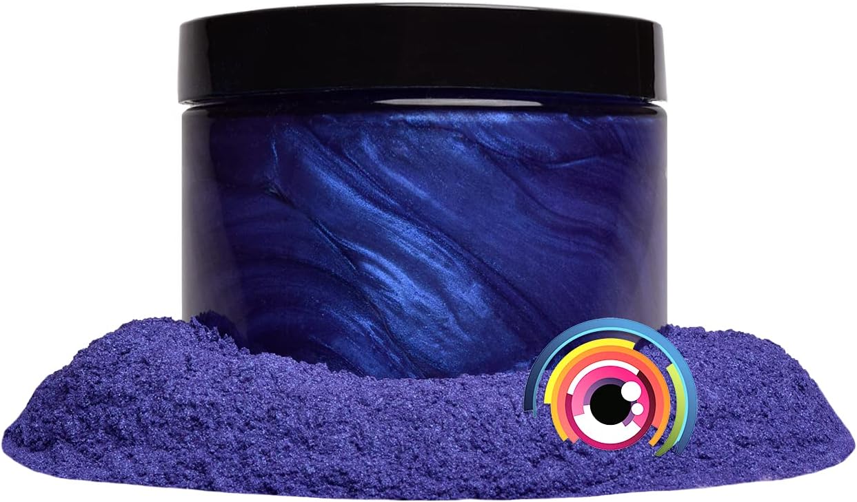 Eye Candy Premium Mica Powder Pigment “Kyoho Grape” (50g) Multipurpose DIY Arts and Crafts Additive | Woodworking, Epoxy, Resin, Paint, Soap, Bath Bombs, Nail Polish, Lip Balm (Kyoho Grape, 50G)