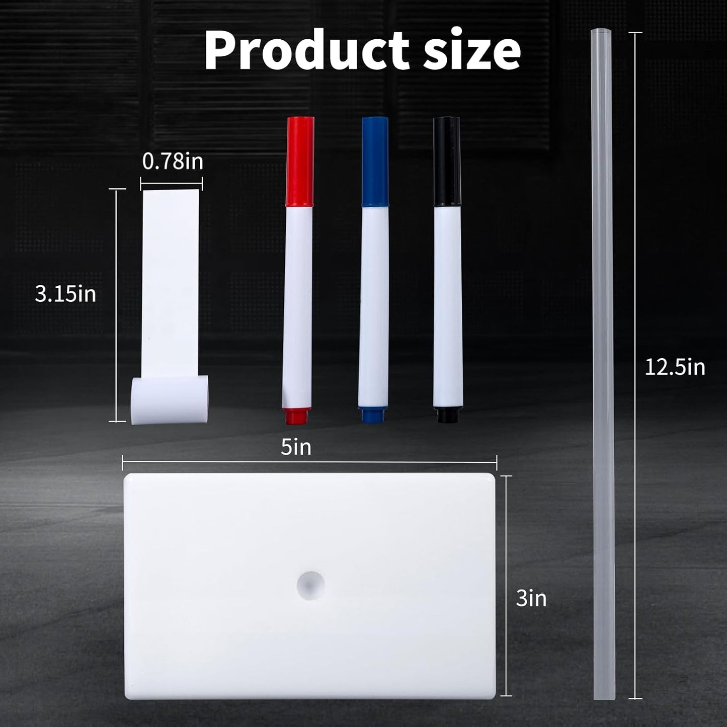 Kalami Initiative Tracker for DND, 12 Rotating Acrylic Flags Turn Tracker for D&D 5e, Pathfinder and Other Tabletop RPG, Perfect DM Gift