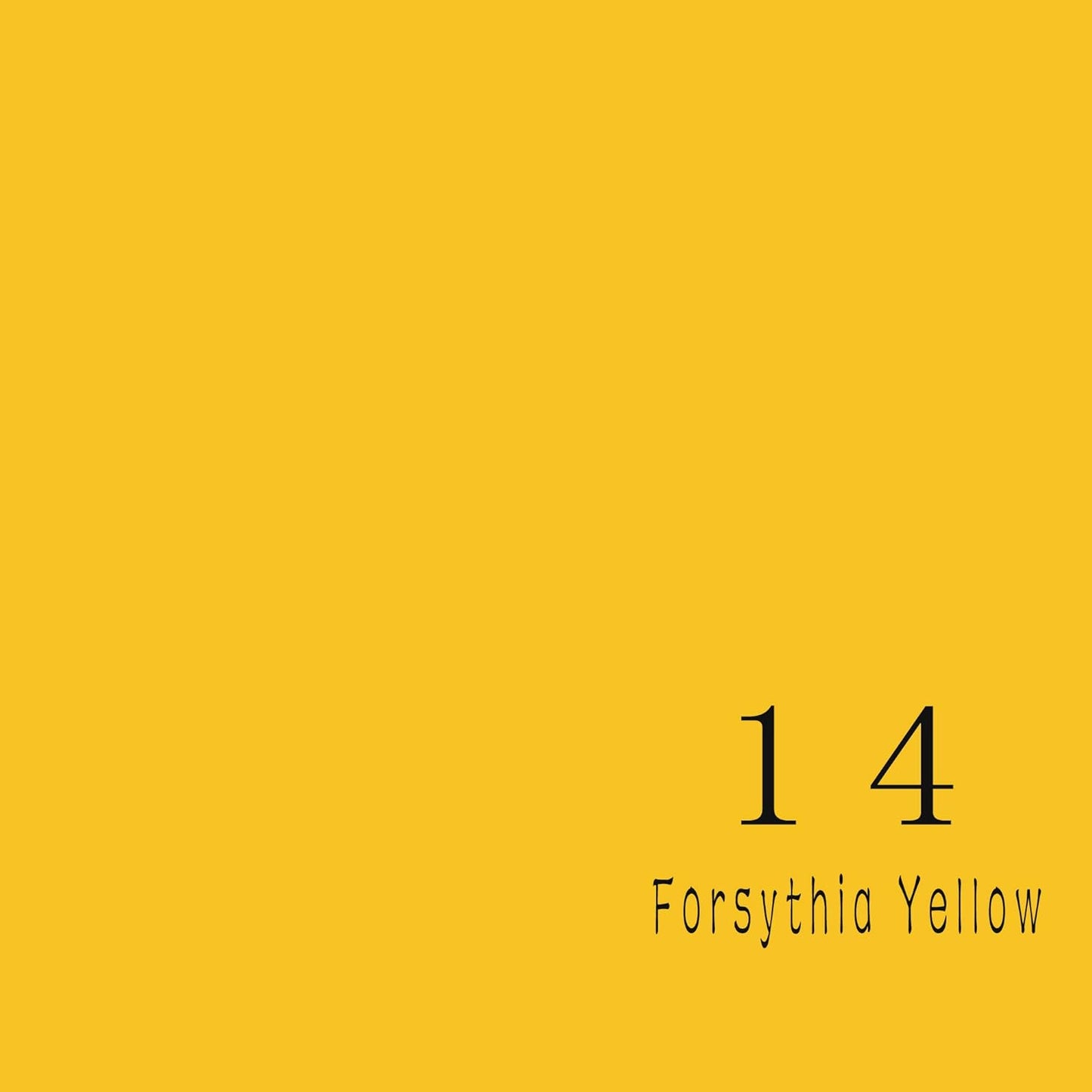 Seamless Photography Background Paper Roll, Yellow Photo Paper Backdrop for Photography, Video and Streaming (107''x16' Forsythia Yellow)