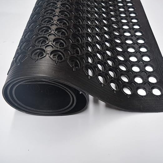 Anti-Fatigue Non-Slip Rubber Floor Mat Heavy Duty Mats 36"x60" for Outdoor Restaurant Kitchen Bar