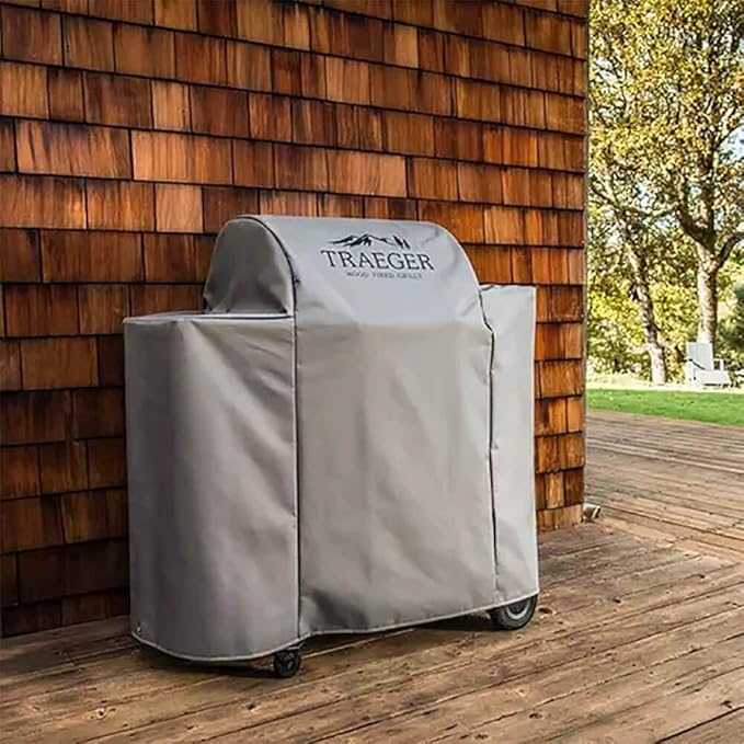 Traeger Grills BAC505 Full-Length Grill Cover Grill Accessory - Ironwood 650