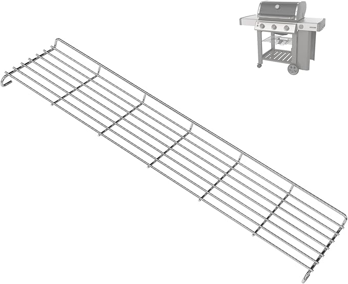 66044 Warming Rack for Weber Genesis II 300 Grill Parts Genesis ii E-310 ii E-315 ii E-330, Grill Warming Rack for Weber Genesis 2 Grill Parts Warming Rack for Weber 66044