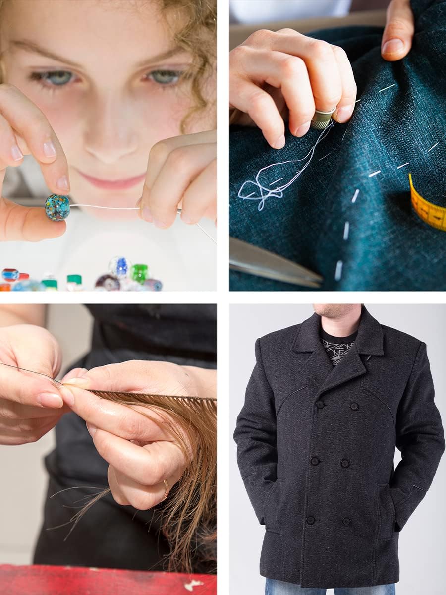 Mandala Crafts Bonded Nylon Thread - Russet Brown Heavy Duty Sewing Threads - 800 YDs Size 207 630D T210 Tex 210 for Leather, Jeans, Weaving, Outdoor, Marine, Upholstery