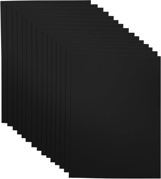 Black EVA Foam Sheets for Crafts, 15 Pack, 9 x 12 Inch, 2mm Thickness – Ideal for DIY Arts and Crafts, Foam Paper for Kids, Cosplay and Costumes