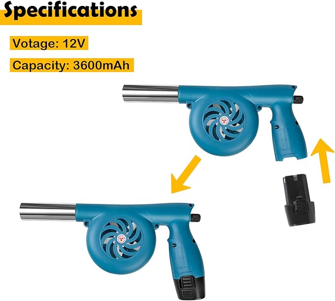 Electric Bellows, Battery Chrger and Battery