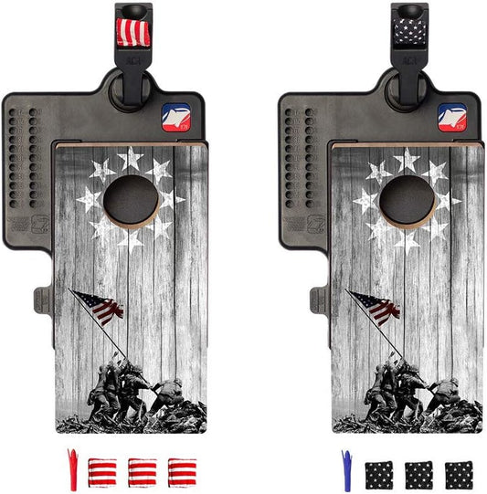 ACA American Cornhole Association Table Top Mini Cornhole Game Set