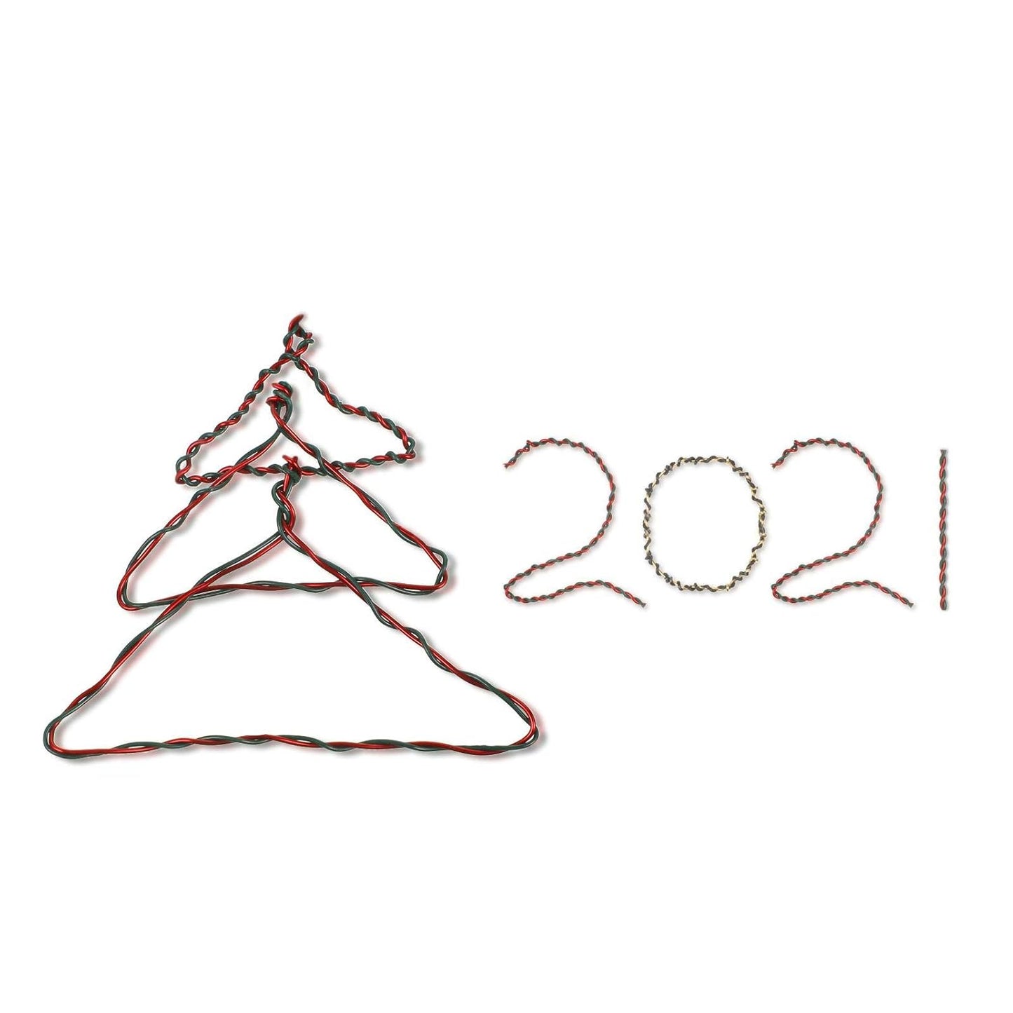 6 Rolls 112 Yards Floral Flexible Paddle Wire Floral Bind Wire for Crafts, Christmas Garland and Flower Arrangements DIY Craft, Christmas Holiday Decoration(Green Red Silver Gold Black Rose Gold)