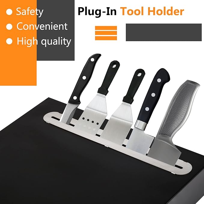 GRISUN Grill Table Shelf for Pit Boss 700/1000/1150/500 Series Pellet Grills, Heavy Duty Steel Multifunction Grill Accessories for Pit Boss 700FB Pellet Grill, Not Fit for Pitboss Classic Onyx
