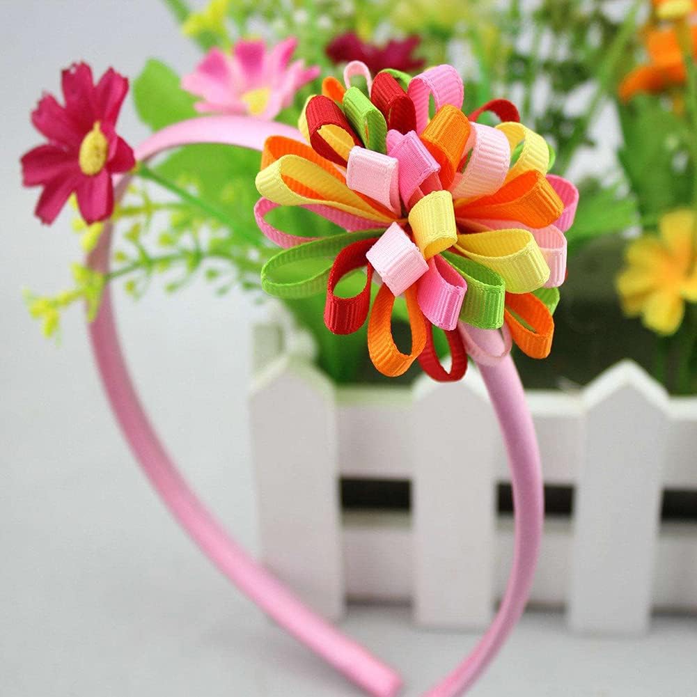 LIUYAXI 1/4" X 50 Yards Solid Brown Grosgrain Ribbon, Perfect for Crafts, Wedding Decor, DIY Hair Accessories, Sewing, Gift Package Wrapping and More