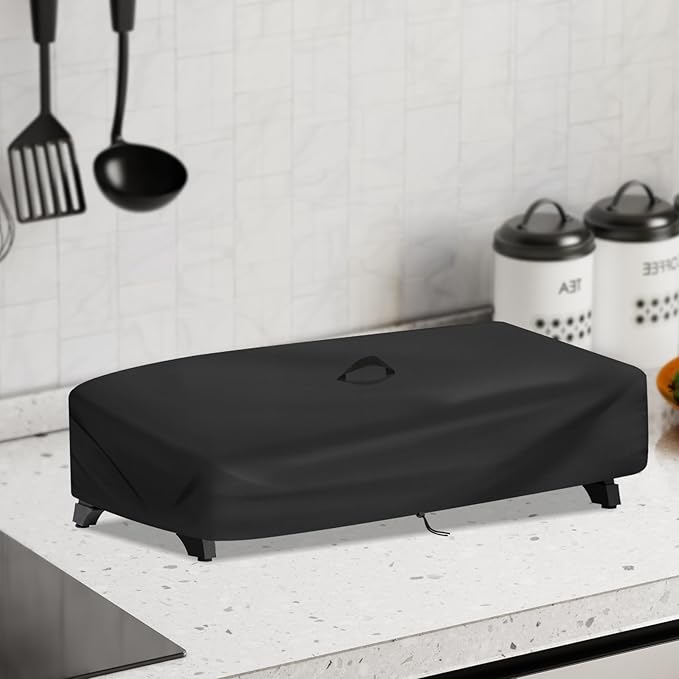 Grill Cover for Royal Gourmet PD1305H 3-Burner Propane Gas Gril, Waterproof Grill Griddle Combo Cover- 32”L x 19”W x 9”H