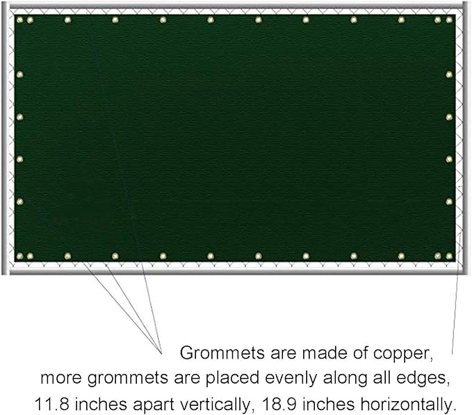 Sunnyglade 6 feet x 150 feet Privacy Screen Fence Heavy Duty Fencing Mesh Shade Net Cover for Wall Garden Yard Backyard (Green, 6 ft X 150 ft)