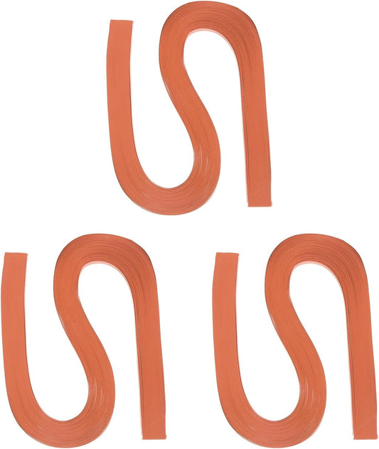 PATIKIL 360pcs Quilling Paper Strips Paper Flowers Quilling Kits 3/8"(10mm) Origami Paper for Adults Beginner Art Craft, 21"(54cm) Orange