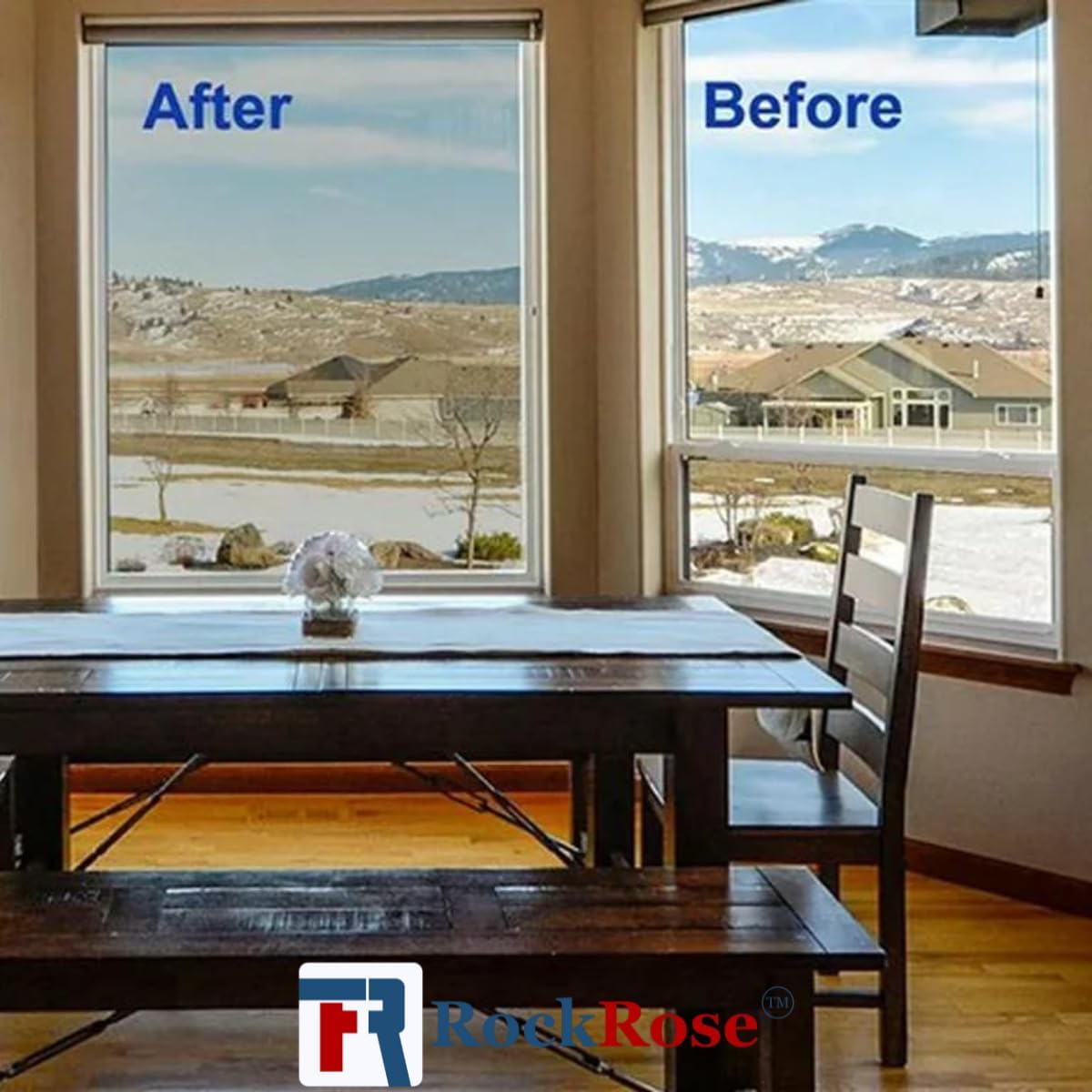 UV 99% VLT 35% Security and Safety 4 Mil Color Window Film Shatterproof Anti Shatter Tempered Glass Film for Home and Office Windows (VLT 35%, 36 in x 10 FT)