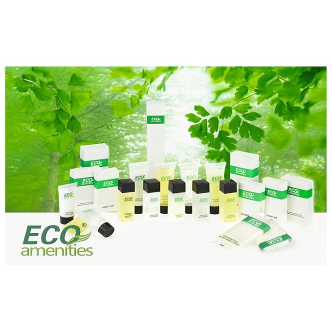 ECO amenities Bar Soap - Travel Essentials Bath Soap Bars - Hotel Amenity Bulk Set - Cruelty-Free & Individually Wrapped - 1 Oz Travel Pack