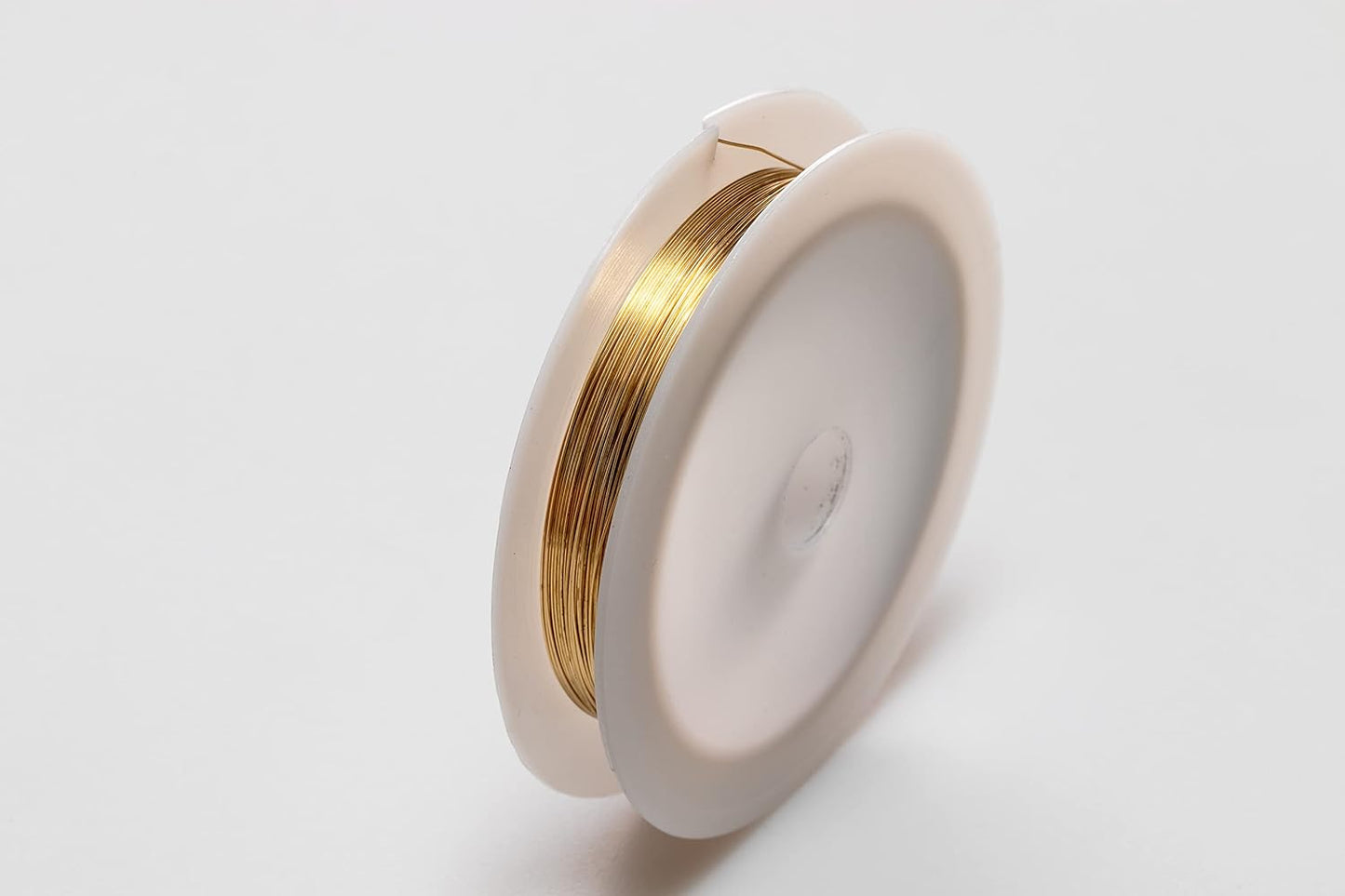 22 Gauge, Jeweler's Brass Wire, Red Brass, Round Dead Soft CDA #230 Alloy Jewelry Grade - 25FT by CRAFT WIRE