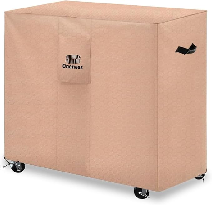 Oneness 47 Inch Heavy Duty Waterproof Grill Cover, UV Resistant Rip Resistant, Perfect for Outdoor BBQ Patio Use,2 Yar Fade Resistant