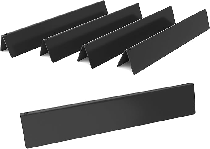 7636 15.3-Inch Flavorizer Bars for Weber Spirit & Spirit II 300 Series, Grill Parts for Weber Spirit E310 E320 E330 S310 S320 S330 with Front Control, Porcelain-enameled, 5-Pack