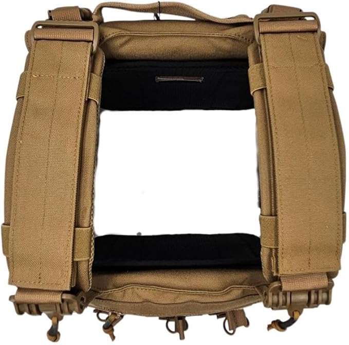 Redemption Crusader 2.0 Molle Quick Release Buckles Airsoft Vest With Adjustable Size Sides And Triple Pouch