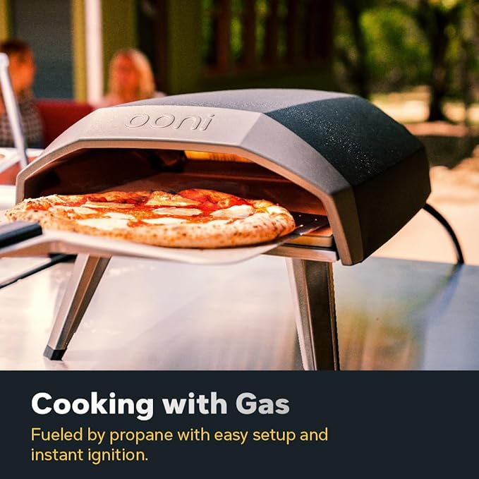Ooni Koda 12 Portable Gas Pizza Oven Bundle - Includes Koda 12 Carry Cover