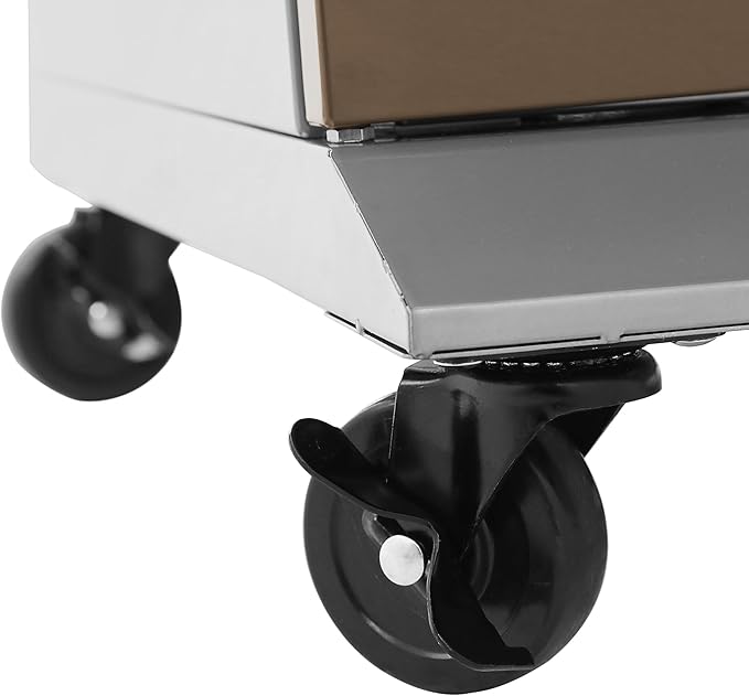 Royal Gourmet GA5403C 5-Burner Propane Gas Grill with Side Burner & Warming Rack, Outdoor BBQ Grill with 74,000 BTUs Output & 738 Sq. in. Cooking Area for Outdoor Barbecue, Coffee