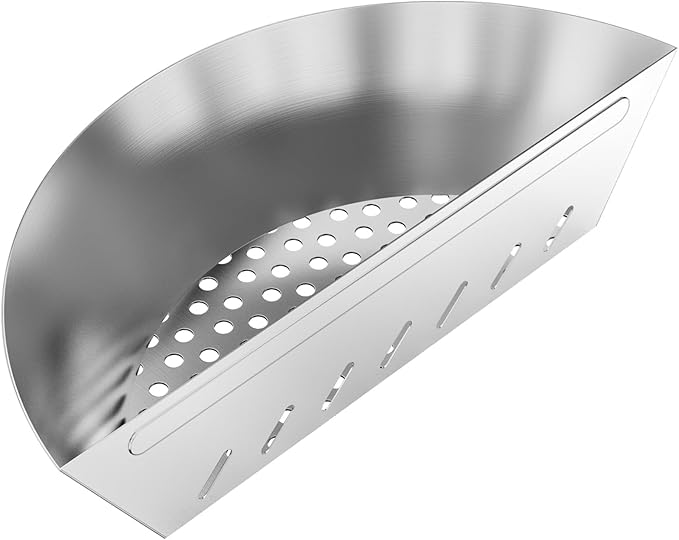 onlyfire Stainless Steel Charcoal Basket Charcoal Briquet Holder for Weber 22 Inch Kettle Grills and Other Similar Charcoal Grills