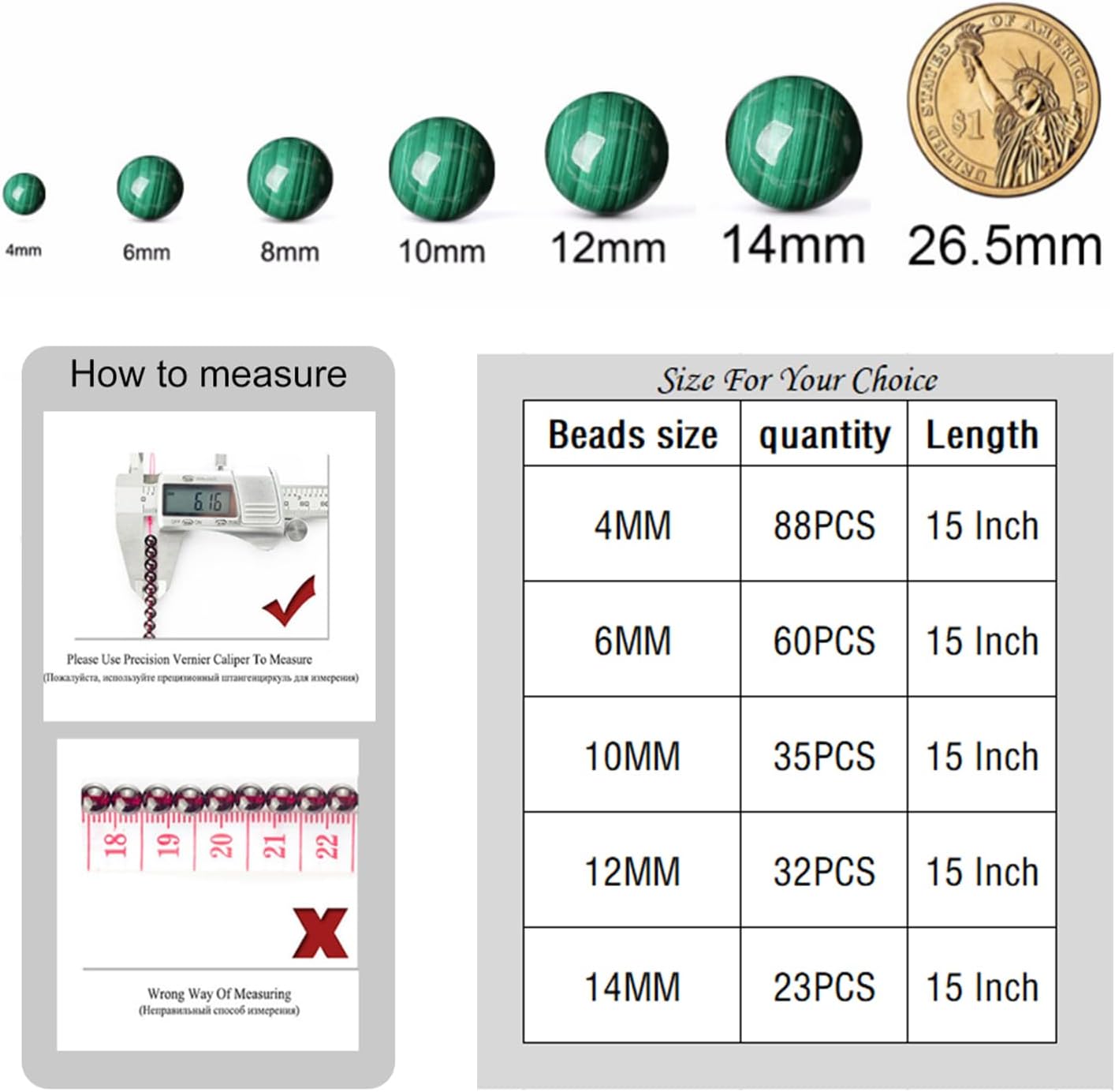 48PCS 8MM Australian Jade Stone Beads Energy Healing Beads for DIY Jewelry Bracelet Necklace Making for Jewelry Making 15Inch