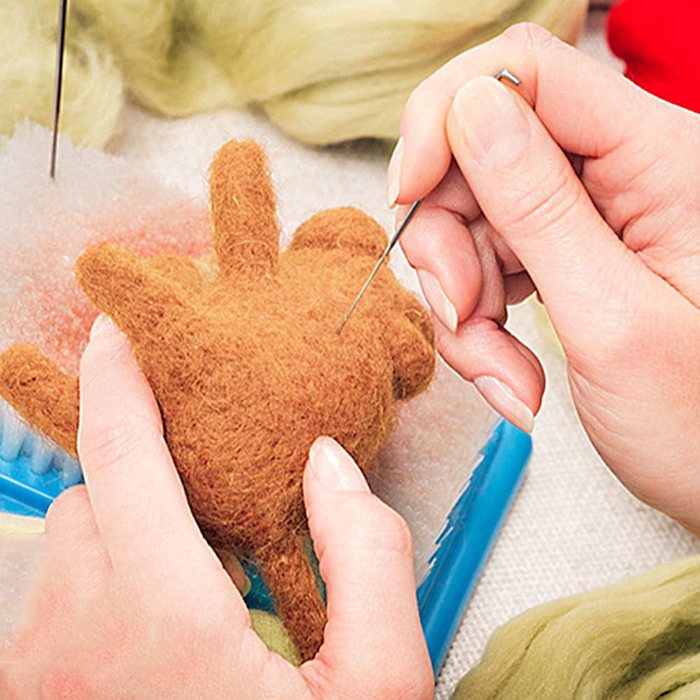 Wool Roving Bulk - 8.82oz Super Wool Chunky Yarn, Wool Roving Top for Needle Felting, Soft Felting Wool Supplies for Hand Spinning, Blending, Weaving and DIY Craft