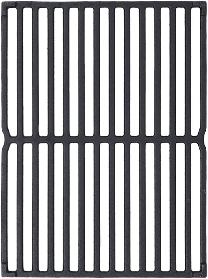 GGC 7522 7521 15" Grill Grates Replacement for Weber Genesis Silver A, Cast Iron Grate Grid for Weber Spirit E/S 200 E/S210, Spirit 500