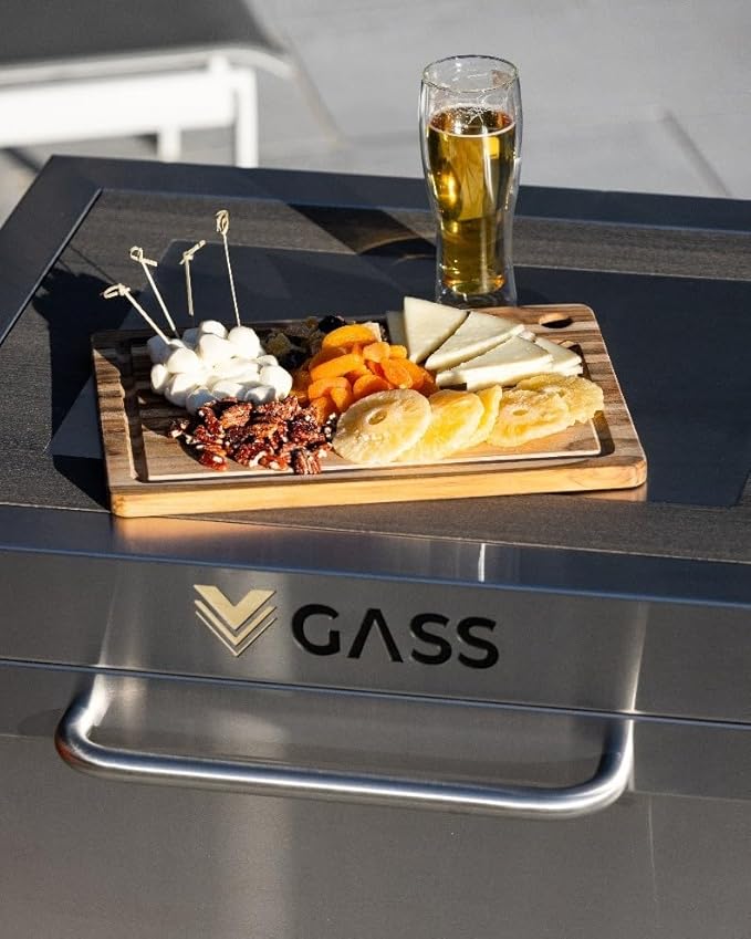 Grill Accessory Storage System, Mobile Prep Station & Serving Cart | Fits Accessories Up to 24" | Wildly Configurable | Works with All Grills and Accessories. (Coastal Gray)