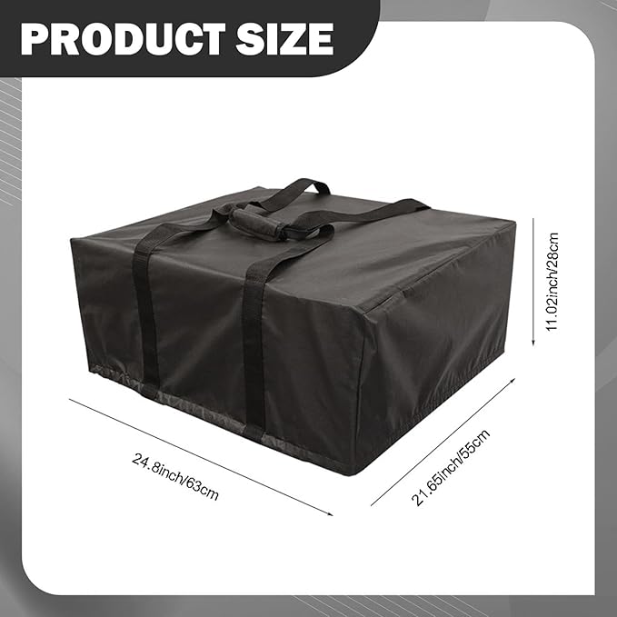 Outdoor Pizza Oven Cover,Dustproof Portable Guard Waterproof Cover for Backyard Picnic Travel Tabletop Pizza Oven