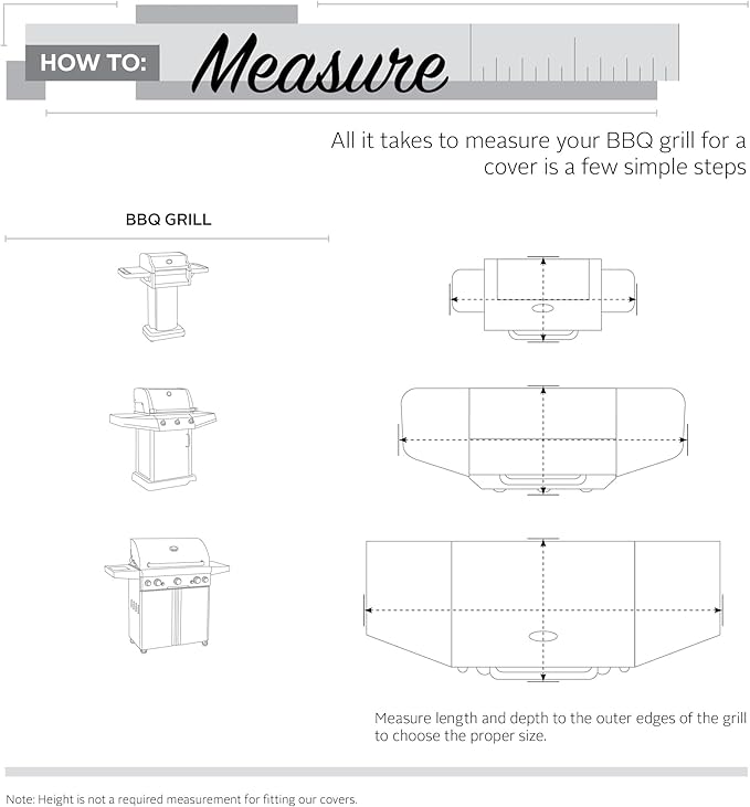 Classic Accessories Veranda Water-Resistant 38 Inch BBQ Grill Cover