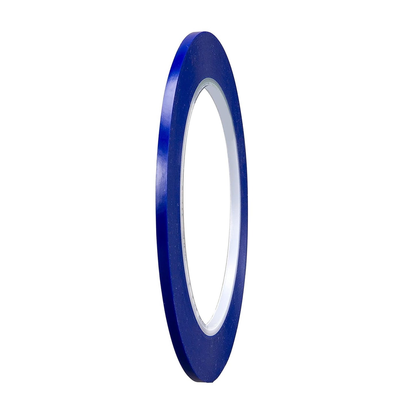 3M Vinyl Tape 471+, 1/8 in x 36 yd, Indigo, 1 Roll, Fine Line Tape for Paint Masking Striping, Color Separation and Complex Designs, High-Temperature, Stretch