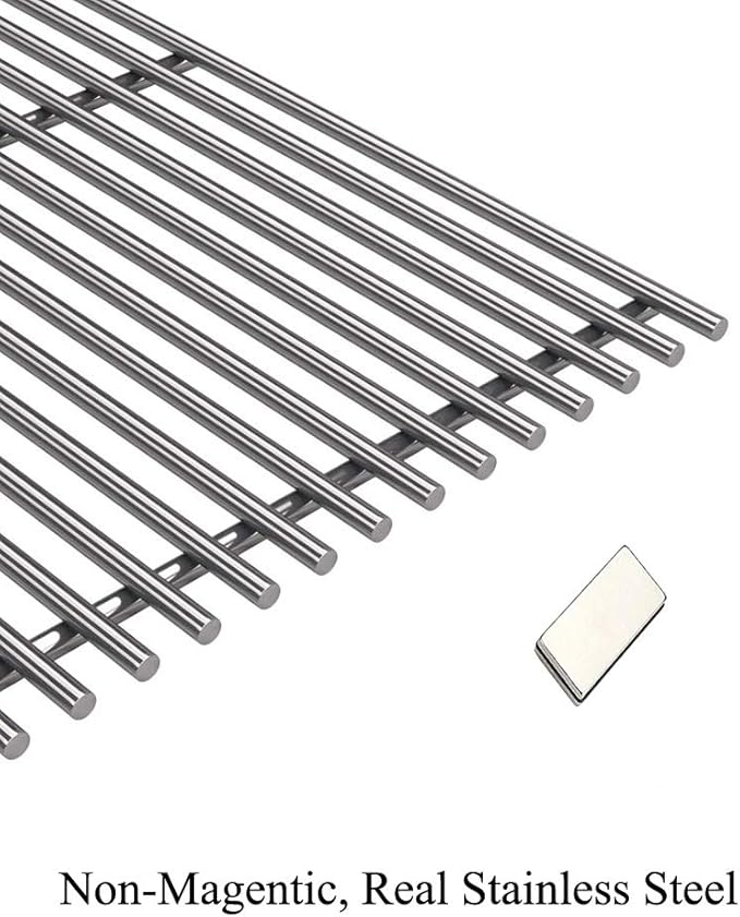 SN8264 (4-Pack) 19 1/4" Stainless Steel Cooking Grid Grates Replacement for Bull 18248 LP, 18249 NG, LP 47628, NG 47629, 57569 NG, 57568 LP, LP 62648, NG 62649 Grill