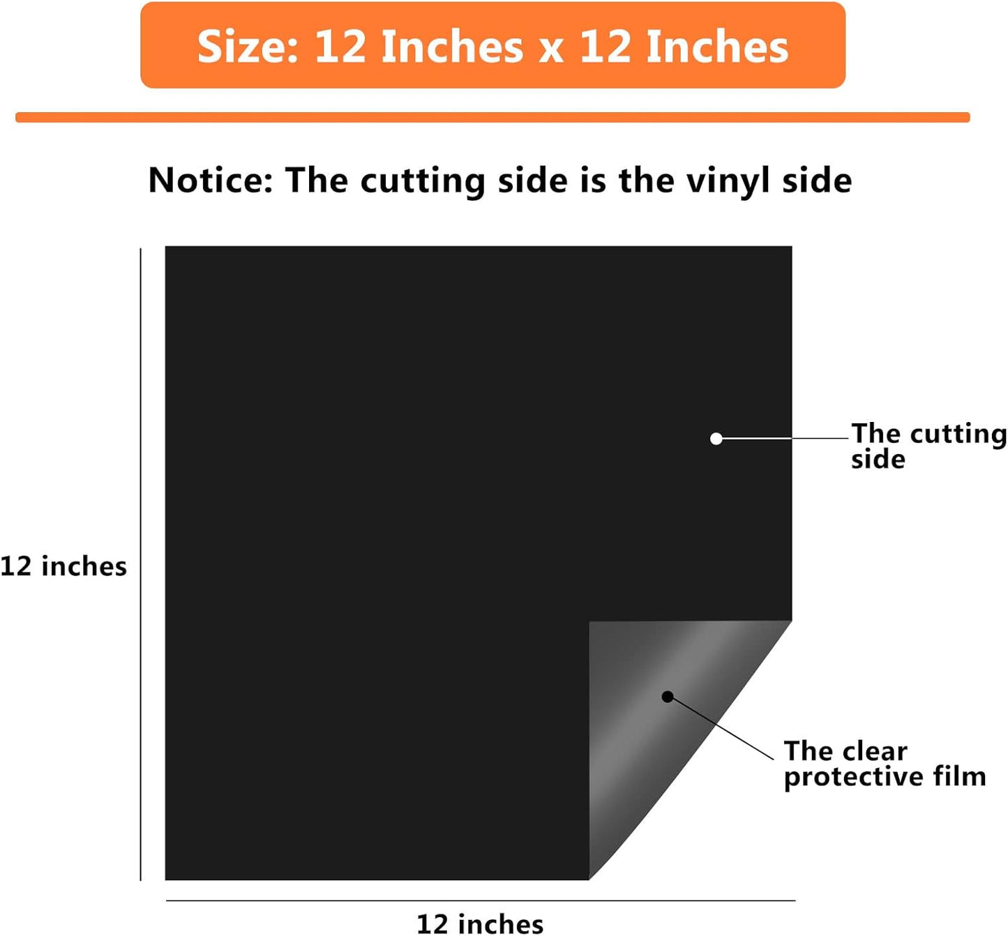 HTVRONT Permanent Vinyl for Cutting Machine - 14 Pack Glossy Adhesive Vinyl, 12" X 12" Permanent Bundle for Craft Projects, Adhesive Sheets Compatible with Cricut Cutting Machine, Silhouette Cameo