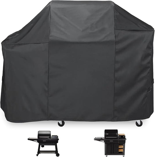 ZJYWSCH Grill Cover for Traeger New Timberline TBB86RLG, New Ironwood TFB61RLG Pellet Grills Waterproof Traeger Timberline Ironwood Pellet Grill Cover BAC638 BAC646
