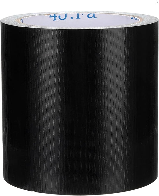 4 Inch Black Book Binding Tape 540 Inch Book Spine Tape Cloth Book Repairing Tape Library Supplies Book Adhesive Tape Thick Book Tape for Covering Hardback Broke Used Book Stitched Office Arts（200u）