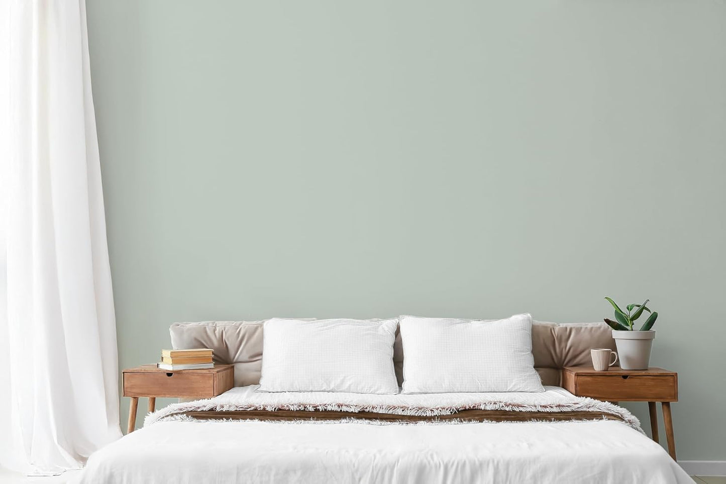 EVOLVE Paint & Primer: Environment-friendly, Low Sheen with One-coat Coverage for Interior & Exterior surfaces (Greenhouse, 1-Gallon)