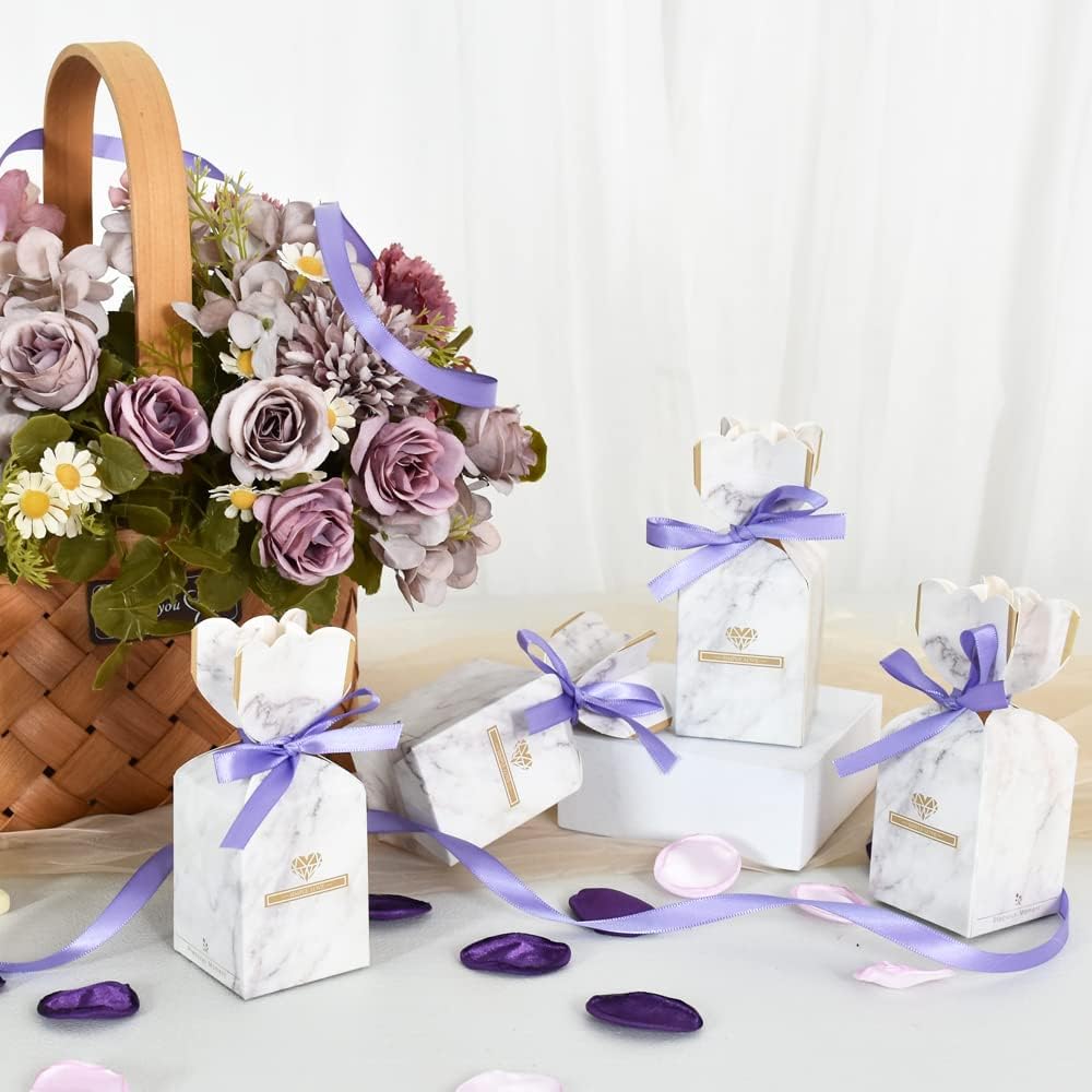 TONIFUL 3/8 in x 100yds Light Purple Satin Ribbon Thin Solid Fabric Ribbons Roll for Gift Wrapping Invitation Floral Hair Balloon Party Wedding Popsicle Decoration Valentine's Day Bouquet Halloween