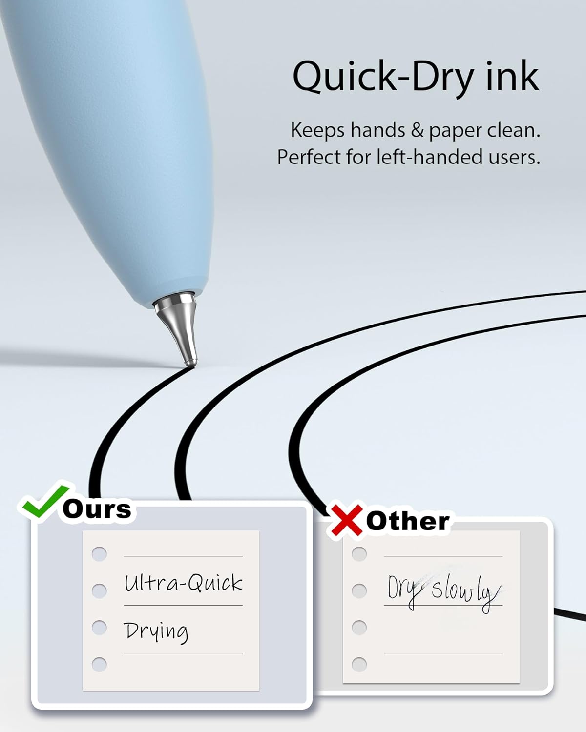 16 Pcs Gel Ink Pens, 0.7mm Fine Point for Smooth Writing Journaling Aesthetic Pens, Black Quick-Dry Long Lasting Fidge Pens, Cute School Office Supplies Gifts for Women （Morandi-Black Ink）