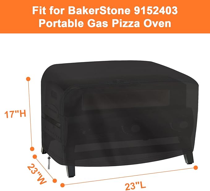 Pizza Oven Cover for BakerStone 9152403 Portable Gas Pizza Oven,Outdoor Pizza Oven Cover Grill Covers