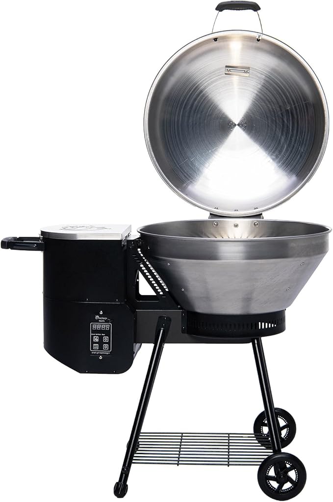 recteq Pellet Grill RT-B380 Bullseye + Cover, BBQ, Outdoor, and Electric Pellet Smoker Grill, Electric Smokers, Uses 100% Wood Pellets for Ribs, Brisket, Chicken, Sear, Smoke
