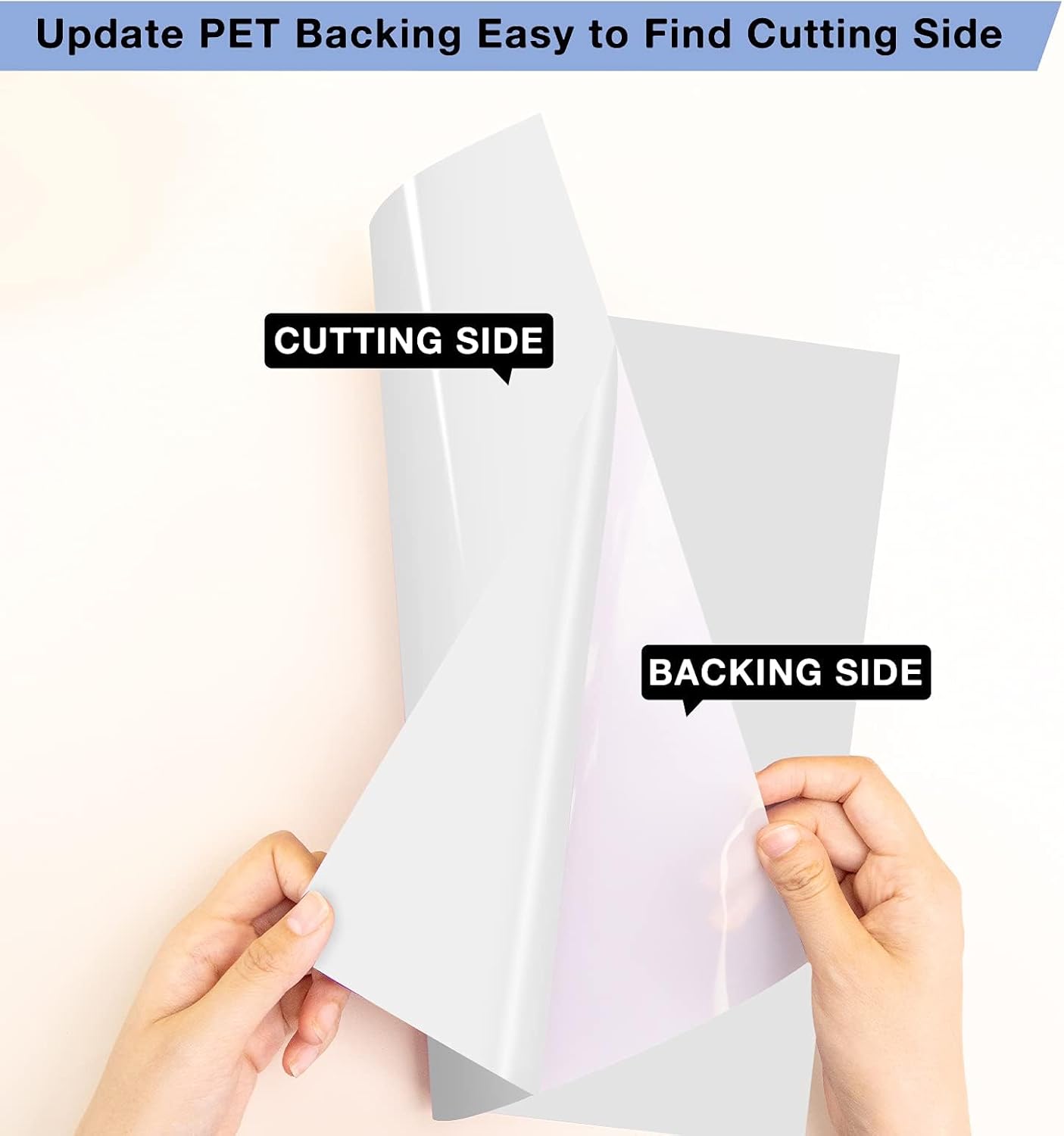 HTVRONT White Permanent Vinyl - 14 Pack Matte White Adhesive Vinyl, 12 ” x 12 ” Permanent Vinyl Sheets for Craft Projects, Party Decoration, Permanent Adhesive Vinyl for Cutting Machine