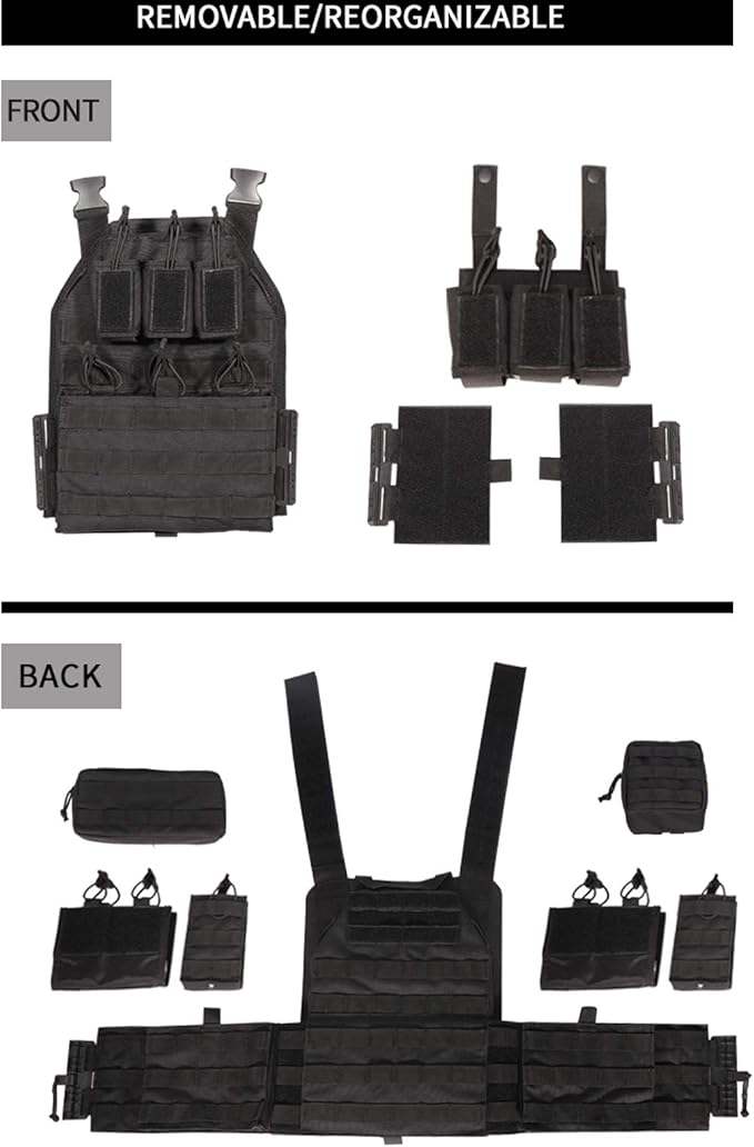 vAv YAKEDA Camo Tactical Outdoor Carrier Vest