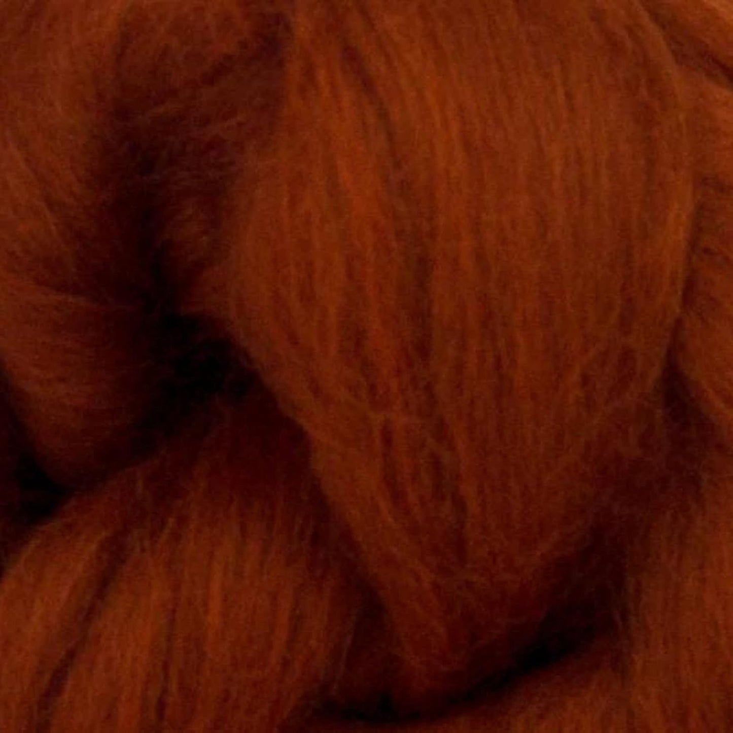 Revolution Fibers Merino Wool Roving | Premium Combed Wool Top | 22 Micron, Perfect for Felting Projects, Spinning, Wall Hangings and Tapestry (Rust)