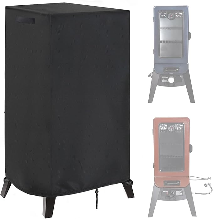 Smoker Cover Fit for Pit Boss 3-Series Gas Vertical Smoker, Waterproof Grill BBQ Cover Vertical Smoker Covers - 23" D x 22" W x 47" H