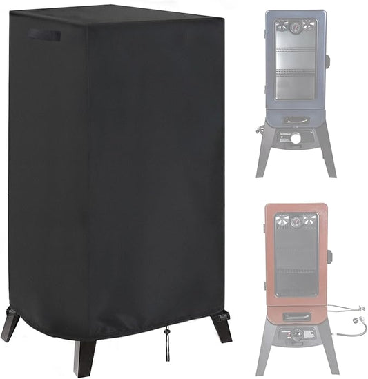 Smoker Cover Fit for Pit Boss 3-Series Gas Vertical Smoker, Waterproof Grill BBQ Cover Vertical Smoker Covers - 23" D x 22" W x 47" H