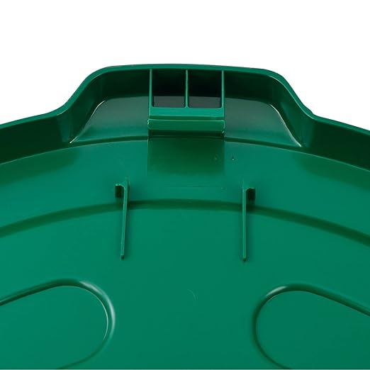 Global Industrial 55 Gallon Garbage Can Lid, Green