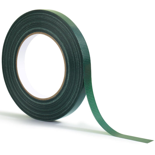 GLAMFIELDS Floral Tape Green, Flower Wrap Adhesive Waterproof Tape for Bouquets 0.26" (60 Yd/180 Ft) - 1 Roll/Green