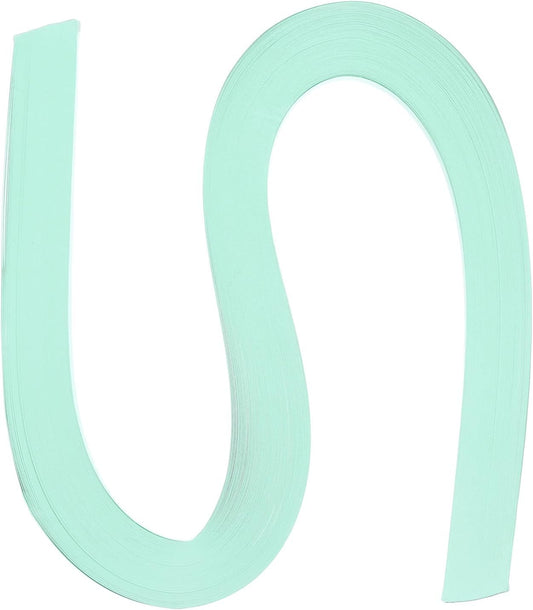 PATIKIL 120pcs Quilling Paper Strips Paper Flowers Quilling Kits 3/8"(10mm) Origami Paper for Adults Beginner Art Craft, 21"(54cm) Mint Green